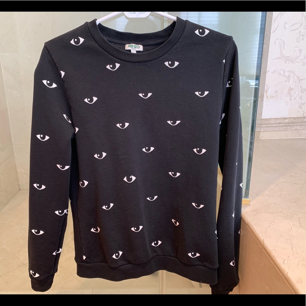 Kenzo eye pull over sweatshirt